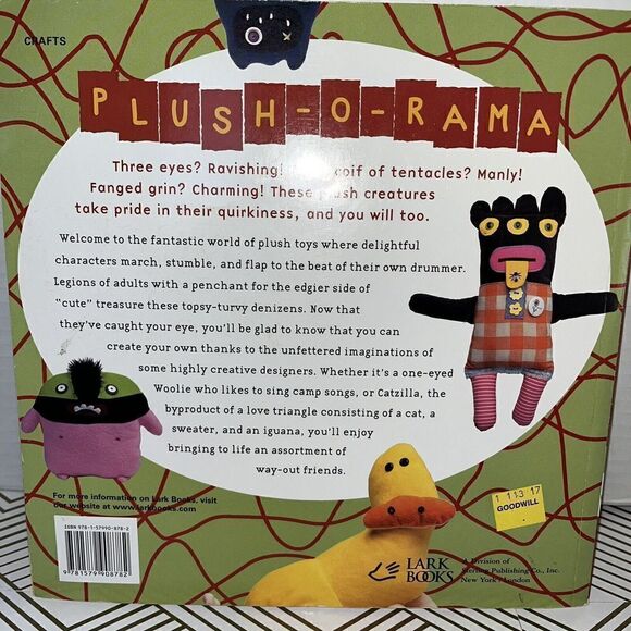 plush-o-rama: Curious Creatures for Immature Adults by Kopp, Linda - Picture 2 of 16